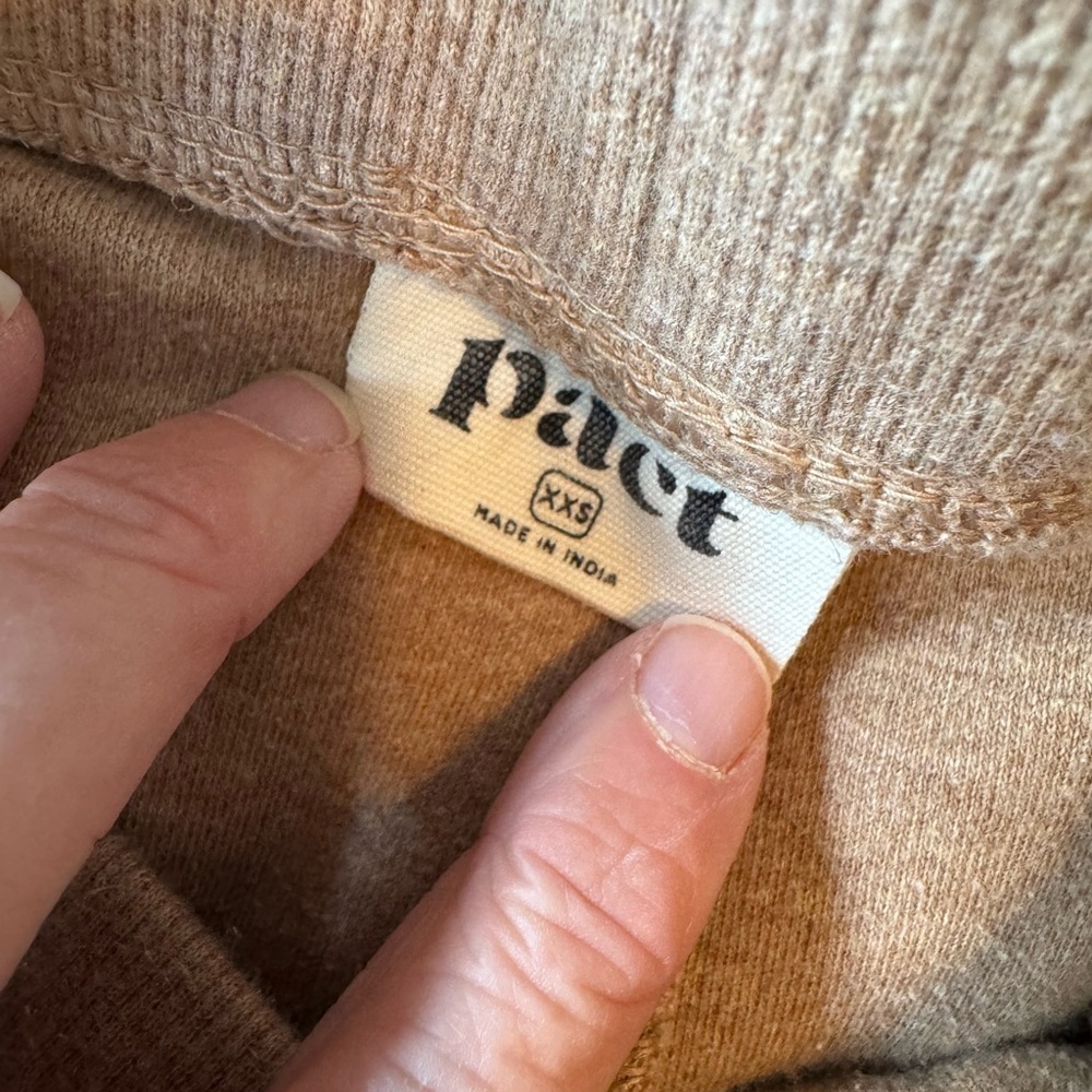Tan Pact Organic Cotton Airplane Joggers - Picture 3 of 7